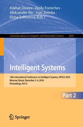 Diveev / Fomichev / Ilin |  Intelligent Systems | Buch |  Sack Fachmedien