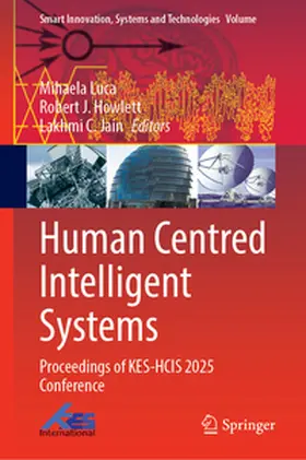 Luca / Howlett / Jain |  Human Centred Intelligent Systems | eBook | Sack Fachmedien