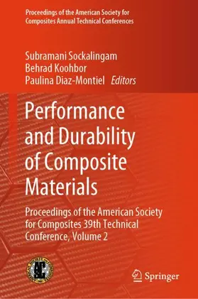 Sockalingam / Koohbor / Diaz-Montiel | Performance and Durability of Composite Materials | Buch | 978-3-032-05207-0 | www.sack.de
