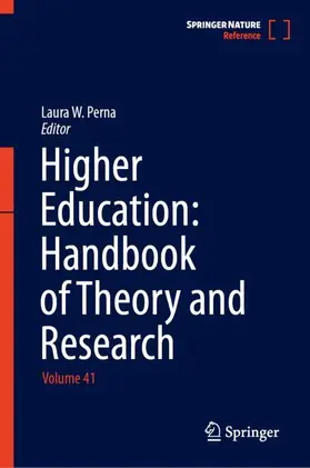 Perna |  Higher Education: Handbook of Theory and Research | Buch |  Sack Fachmedien