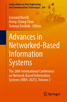 Barolli / Chen / Enokido | Advances in Networked-Based Information Systems | E-Book | www.sack.de