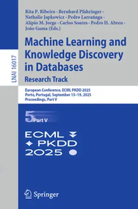 Ribeiro / Pfahringer / Japkowicz | Machine Learning and Knowledge Discovery in Databases. Research Track | E-Book | www.sack.de