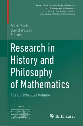 Zack / Waszek |  Research in History and Philosophy of Mathematics | Buch |  Sack Fachmedien