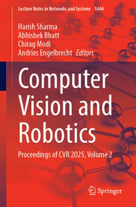 Sharma / Bhatt / Modi | Computer Vision and Robotics | E-Book | www.sack.de