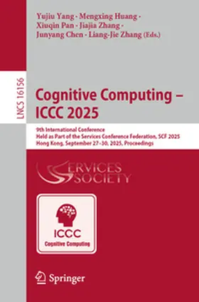 Yang / Huang / Pan | Cognitive Computing - ICCC 2025 | E-Book | www.sack.de