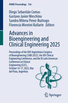 Comas / Meschino / Pérez-Buitrago |  Advances in Bioengineering and Clinical Engineering 2025 | eBook | Sack Fachmedien