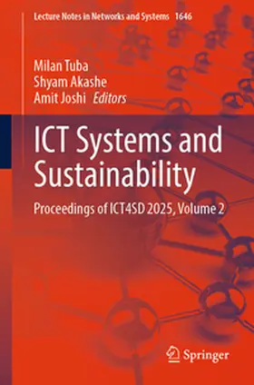 Tuba / Akashe / Joshi |  ICT Systems and Sustainability | eBook | Sack Fachmedien