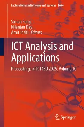 Fong / Dey / Joshi |  ICT Analysis and Applications | Buch |  Sack Fachmedien