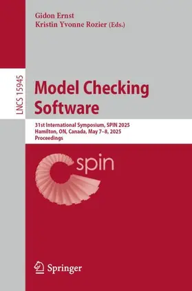 Ernst / Rozier |  Model Checking Software | Buch |  Sack Fachmedien