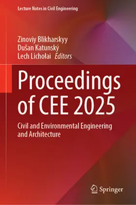 Blikharskyy / Katunský / Licholai |  Proceedings of CEE 2025 | eBook | Sack Fachmedien