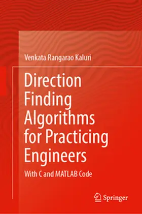 Kaluri | Direction Finding Algorithms for Practicing Engineers | E-Book | www.sack.de
