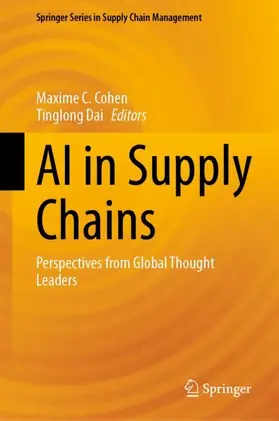 Cohen / Dai |  AI in Supply Chains | Buch |  Sack Fachmedien