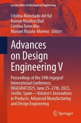Manchado del Val / Mirálbes Buil / Torrecillas |  Advances on Design Engineering V | Buch |  Sack Fachmedien