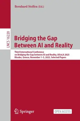 Steffen |  Bridging the Gap Between AI and Reality | Buch |  Sack Fachmedien