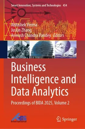 Verma / Zhang / Pandey |  Business Intelligence and Data Analytics | Buch |  Sack Fachmedien