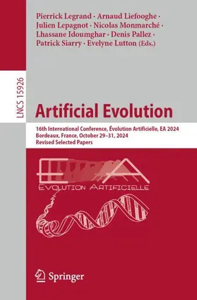 Legrand / Liefooghe / Lepagnot |  Artificial Evolution | Buch |  Sack Fachmedien