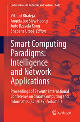 Bhateja / Hoong / Kong | Smart Computing Paradigms: Intelligence and Network Applications | E-Book | www.sack.de