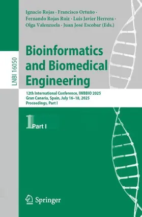 Rojas / Ortuño / Rojas Ruiz |  Bioinformatics and Biomedical Engineering | Buch |  Sack Fachmedien