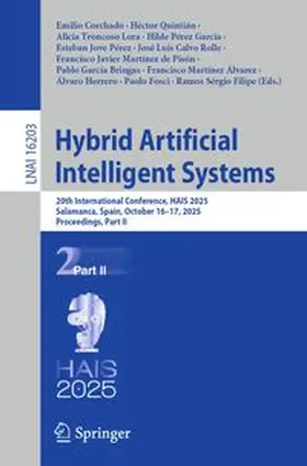 Corchado / Quintián / Troncoso Lora |  Hybrid Artificial Intelligent Systems | eBook | Sack Fachmedien