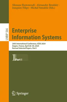 Hammoudi / Brodsky / Filipe |  Enterprise Information Systems | eBook | Sack Fachmedien