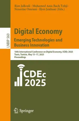 Jallouli / Bach Tobji / Omrani |  Digital Economy. Emerging Technologies and Business Innovation | Buch |  Sack Fachmedien