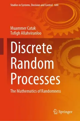 Catak / Allahviranloo |  Discrete Random Processes | Buch |  Sack Fachmedien
