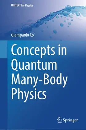 Co' | Concepts in Quantum Many-Body Physics | Buch | 978-3-032-08919-9 | www.sack.de