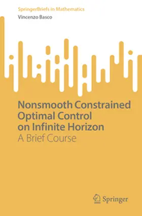 Basco | Nonsmooth Constrained Optimal Control on Infinite Horizon | E-Book | www.sack.de