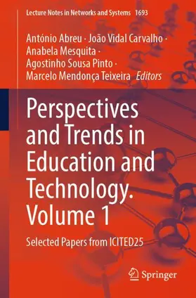 Abreu / Carvalho / Mesquita |  Perspectives and Trends in Education and Technology. Volume 1 | Buch |  Sack Fachmedien