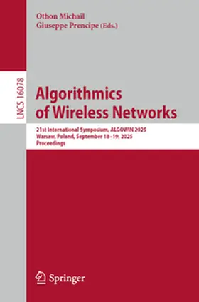 Michail / Prencipe |  Algorithmics of Wireless Networks | eBook | Sack Fachmedien