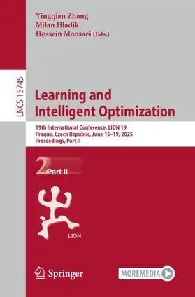 Zhang / Hladik / Moosaei |  Learning and Intelligent Optimization | Buch |  Sack Fachmedien