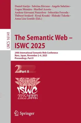 Garijo / Takeda / Kirrane |  The Semantic Web - ISWC 2025 | Buch |  Sack Fachmedien
