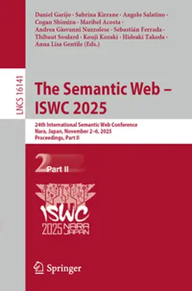 Garijo / Kirrane / Takeda |  The Semantic Web – ISWC 2025 | eBook | Sack Fachmedien