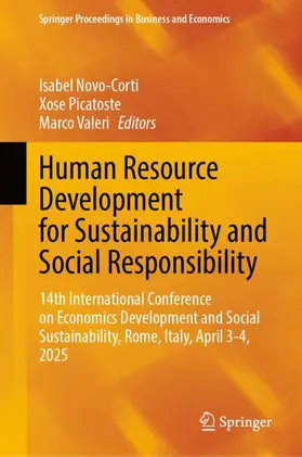 Novo-Corti / Picatoste / Valeri |  Human Resource Development for Sustainability and Social Responsibility | Buch |  Sack Fachmedien