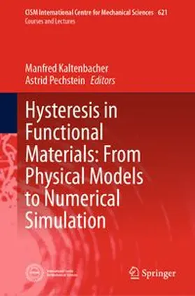 Kaltenbacher / Pechstein |  Hysteresis in Functional Materials: From Physical Models to Numerical Simulation | eBook | Sack Fachmedien