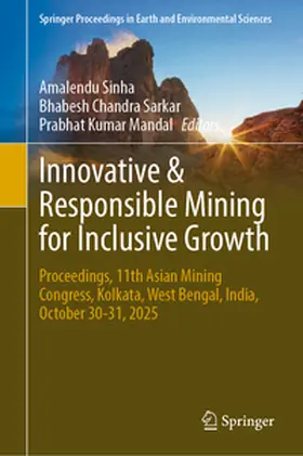 Sinha / Sarkar / Mandal |  Innovative and Responsible Mining for Inclusive Growth | eBook | Sack Fachmedien