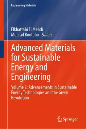 El Mehdi / Boutahir |  Advanced Materials for Sustainable Energy and Engineering | Buch |  Sack Fachmedien