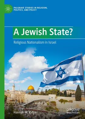 Ridge |  A Jewish State? | Buch |  Sack Fachmedien