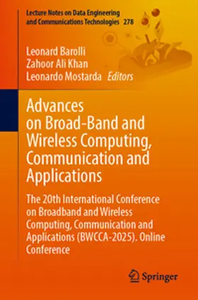 Barolli / Khan / Mostarda | Advances on Broad-Band and Wireless Computing, Communication and Applications | E-Book | www.sack.de