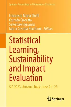 Chelli / Crocetta / Ingrassia |  Statistical Learning, Sustainability and Impact Evaluation | Buch |  Sack Fachmedien