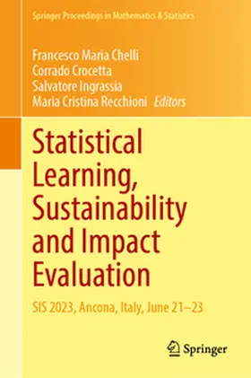 Chelli / Crocetta / Ingrassia | Statistical Learning, Sustainability and Impact Evaluation | E-Book | www.sack.de