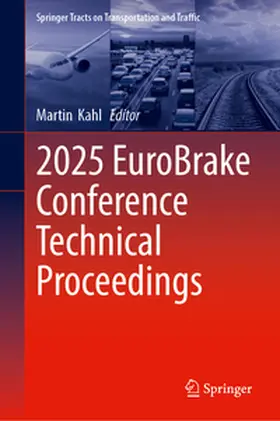 Kahl |  2025 EuroBrake Conference Technical Proceedings | eBook | Sack Fachmedien