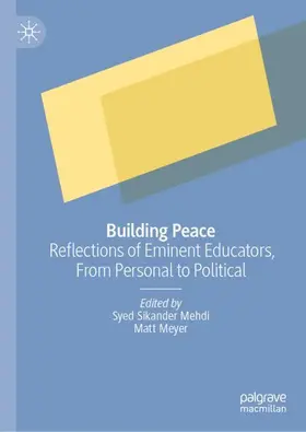 Mehdi / Meyer |  Building Peace | Buch |  Sack Fachmedien