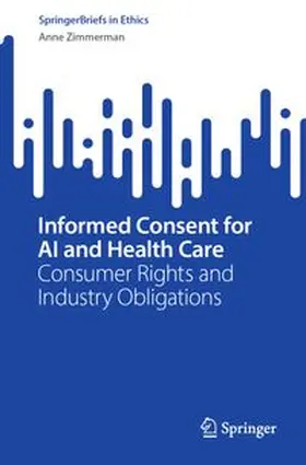 Zimmerman | Informed Consent for AI and Health Care | E-Book | www.sack.de