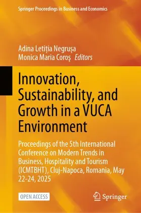 Negrusa / Coros / Coros |  Innovation, Sustainability, and Growth in a VUCA Environment | Buch |  Sack Fachmedien