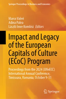 Valeri / Palea / Komlósi |  Impact and Legacy of the European Capitals of Culture (ECoC) Program | eBook | Sack Fachmedien