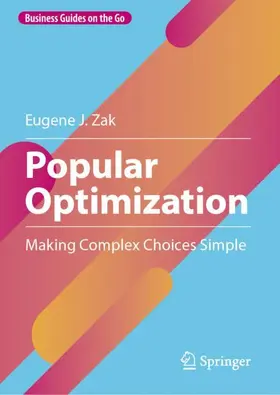 Zak |  Popular Optimization | Buch |  Sack Fachmedien