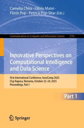 Chira / Matei / Pop |  Innovative Perspectives on Computational Intelligence and Data Science | Buch |  Sack Fachmedien