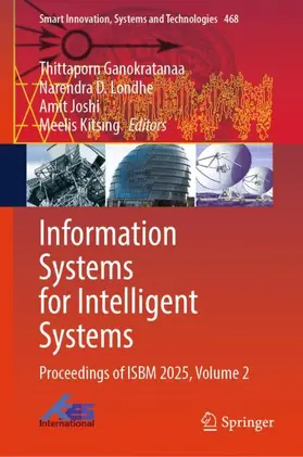 Ganokratanaa / Londhe / Joshi |  Information Systems for Intelligent Systems | Buch |  Sack Fachmedien