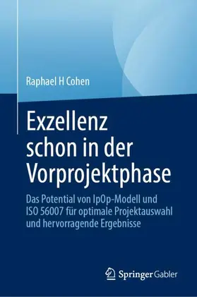 Cohen |  Exzellenz schon in der Vorprojektphase | Buch |  Sack Fachmedien